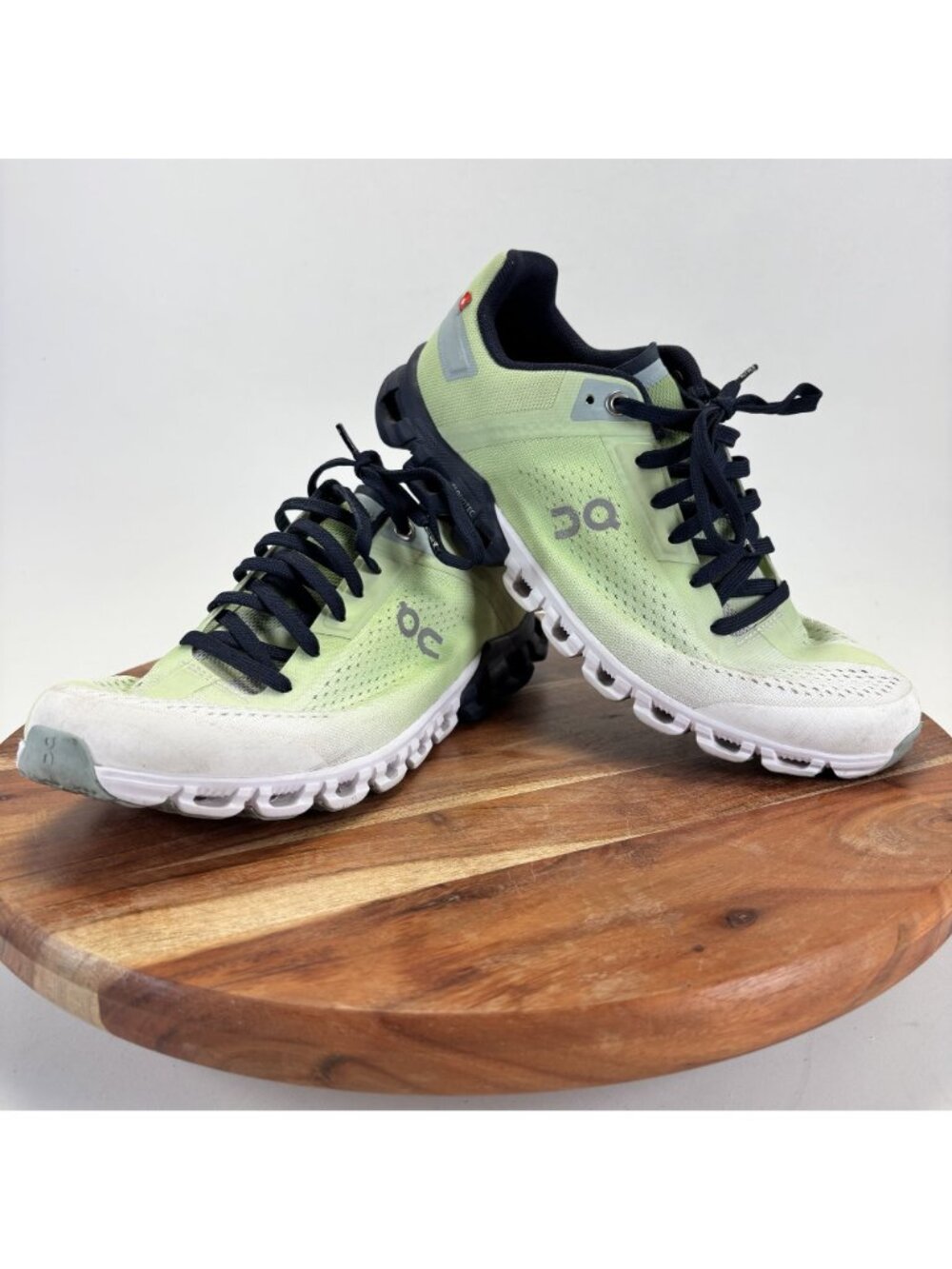 On Cloudflow Shoes Womens Size 9 Green Running Sneakers CloudTec 35.98685 - Picture 6 of 8